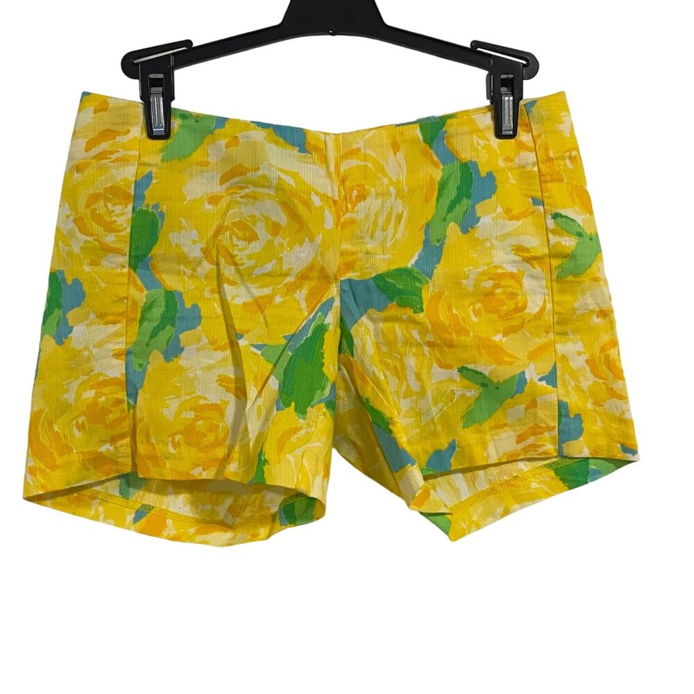Lilly Pulitzer Deenie in Yellow Sunglow Casual Shorts Size 00